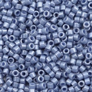Miyuki beads delica's 11/0 Opaque Luster Blueberry Blue