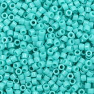 Miyuki beads delica's 11/0 Opaque Matte Turquoise Green