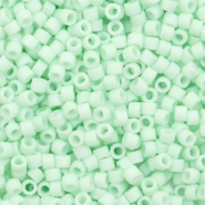 Miyuki beads delica's 11/0 Opaque Matte Light Mint Green