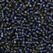 Miyuki beads delica's 11/0 Duracoat Silverlined Dyed Montana DB-2192