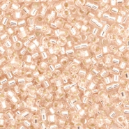 Miyuki beads delica's 11/0 Silverlined Pink Mist DB-1203