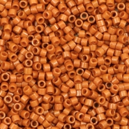 Miyuki beads delica's 11/0 Duracoat Opaque Dyed Persimmon Brown DB-2108