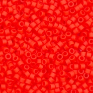 Miyuki beads delica's 11/0 Opaque Matte Vermillion Red DB-757