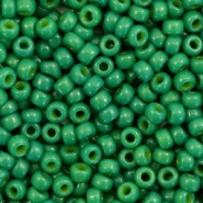 Miyuki seed beads 8/0 Duracoat Opaque Spruce Green 8-4477