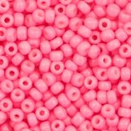 Miyuki seed beads 8/0 Duracoat Opaque Carnation Pink 8-4467