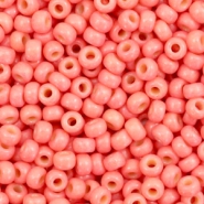 Miyuki seed beads 8/0 Duracoat Opaque Light Watermelon Pink 8-4464