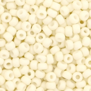 Miyuki seed beads 8/0 Opaque Matte Cream White 8-2021