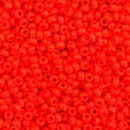 Miyuki seed beads 11/0 Opaque Vermilion Red 11-407