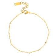 Anklets / Ankle bracelets Stainless steel ball Gold