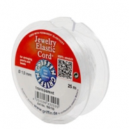 Griffin jewelry elastic cord stretch magic (200%) &Oslash;1mm Transparent