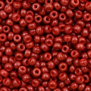 Miyuki seed beads 8/0 Duracoat Opaque Jujube Red 8-4469
