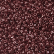 Miyuki beads delica's 11/0 Opaque Currant Brown DB-1134