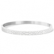 Stainless steel bracelets snake Silver