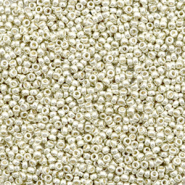 Miyuki seed beads 15/0 Duracoat Galvanized Silver 15-4201