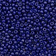Miyuki seed beads 11/0 Duracoat Opaque Dyed Dark Navy Blue 11-4494