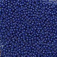 Miyuki seed beads 15/0 Duracoat Opaque Dyed Navy Blue 15-4493