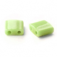 Miyuki beads tila 5x5mm Opaque Luster Chartreuse Green TL-439