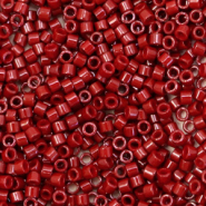Miyuki beads delica's 11/0 Opaque Dyed Maroon Red DB-654