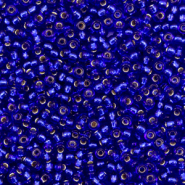 Miyuki seed beads 11/0 Silverlined Cobalt Blue 11-20
