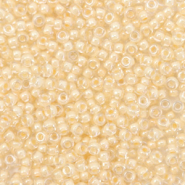 Miyuki seed beads 11/0 Fancy Lined Ivory 11-2215