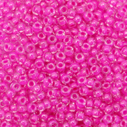 Miyuki seed beads 11/0 Inside Color Luster Fuchsia 11-209