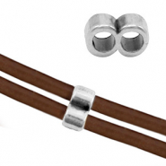 DQ European metal findings "8" Antique Silver (nickel free)