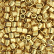 Miyuki beads delica's 8/0 Duracoat Galvanized Gold DBL-1832