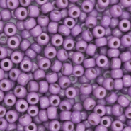 Miyuki seed beads 8/0 Duracoat Opaque Dark Orchid Purple 8-4489