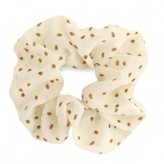 Scrunchies hair tie dots Off White