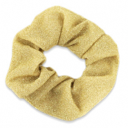 Scrunchie glitter hair tie Gold