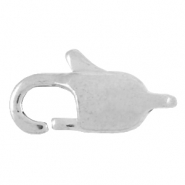 Stainless Steel findings lobster clasp 9mm Silver