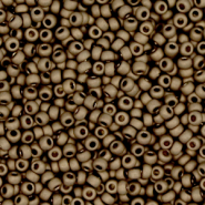 Miyuki seed beads 11/0 Metallic Matte Dark Bronze 11-2006