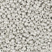 Miyuki seed beads 11/0 Bright Sterling Silver Plated 11-961