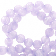 Polaris beads round 6 mm Mosso shiny Pastel Lilac