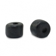 DQ greek ceramic beads 5mm Black