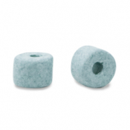 DQ greek ceramic beads 5mm Haze Blue