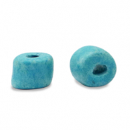 DQ greek ceramic beads 5mm Ocean Blue