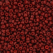 Miyuki seed beads 11/0 Duracoat Opaque Maroon Red 11-4470