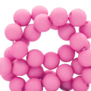 4 mm acrylic beads Hot Pink