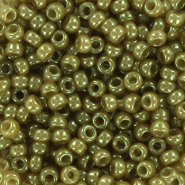 Miyuki seed beads 8/0 Ceylon Translucent Celery Green 8-2374