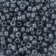 Miyuki seed beads 8/0 Ceylon Translucent Slate Blue 8-2378