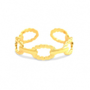 Stainless steel rings Gold