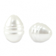 Imitation freshwater pearls White