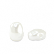 Imitation freshwater pearls White