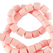 Polymer beads 6mm Vintage Pink