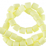 Polymer beads 6mm Pale Yellow