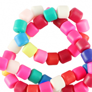 Polymer beads 6mm Multicolour