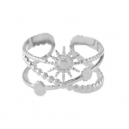 Stainless steel rings Silver