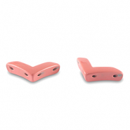 Tile beads arrow Lantana Pink