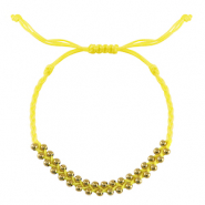 Ready-made Bracelets stainless steel beads Yellow-Gold